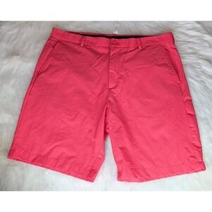 Vineyard Vines Shorts Mens 38 Performance 9" Inseam On The Go Golf  Salmon Pink